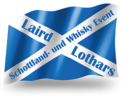 Logo Laird Lothars Schottland- und Whisky Event